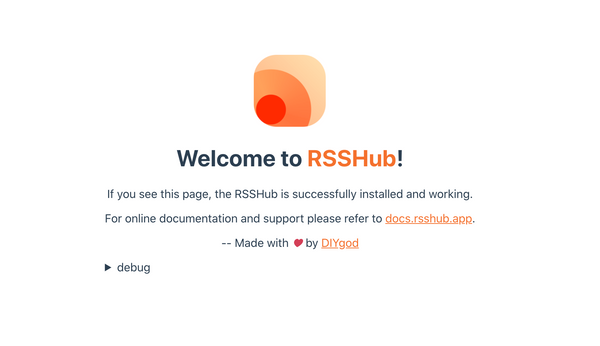 Weekly App Install: RSSHub